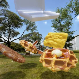 McDonald's: Breakfast Waffles, 3D animation by Lioncolony