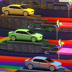 BMW: Pride Day, 3D animation by Lioncolony