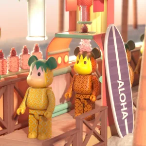 Clot: Summer Fruits Pineapple Ice, 3D animation by Lioncolony